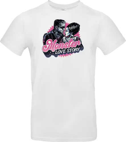 Monster Love Story - Horror, horror movies, classic horror, love, monsters, creature, Halloween - Standard T-Shirt