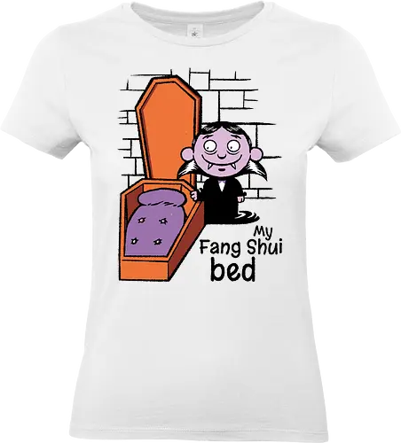 Fang Shui - Vampire, Dracula, Feng Shui, Bed - Standard T-Shirt (Frauen)