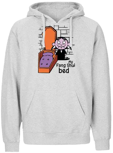 Fang Shui - Vampire, Dracula, Feng Shui, Bed - Fairtrade Hoodie