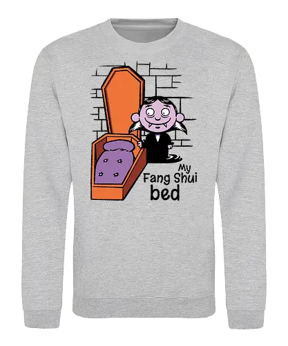 Fang Shui - Vampire, Dracula, Feng Shui, Bed - Sweatshirt