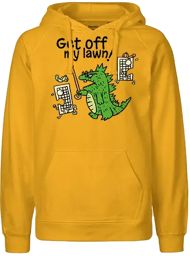 Grumpzilla - Kaiju, Old people, Grumpy - Fairtrade Hoodie