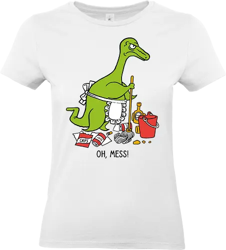 Oh Mess - Loch Ness, Creature, Crypto - Standard T-Shirt (Frauen)
