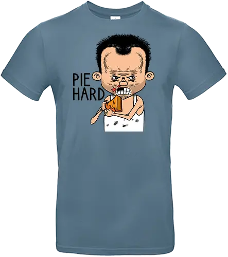 Pie hard - Die hard, Pie, Bruce Willis, Movie - Standard T-Shirt