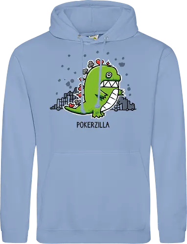 Pokerzilla - Kaiju, Poker - Standard Hoodie