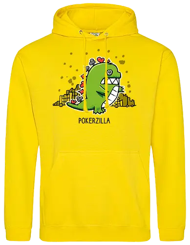 Pokerzilla - Kaiju, Poker - Standard Hoodie