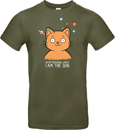Pursonal space - Personal space, Cat, Cats, Space - Standard T-Shirt