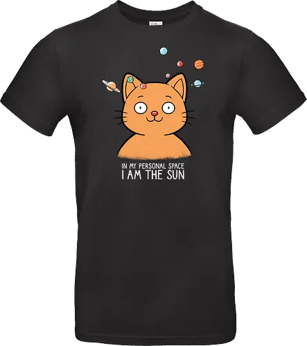 Pursonal space - Personal space, Cat, Cats, Space - Standard T-Shirt
