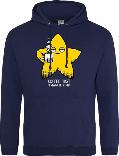 Rising star - Rising star, Coffee, Star - Standard Hoodie