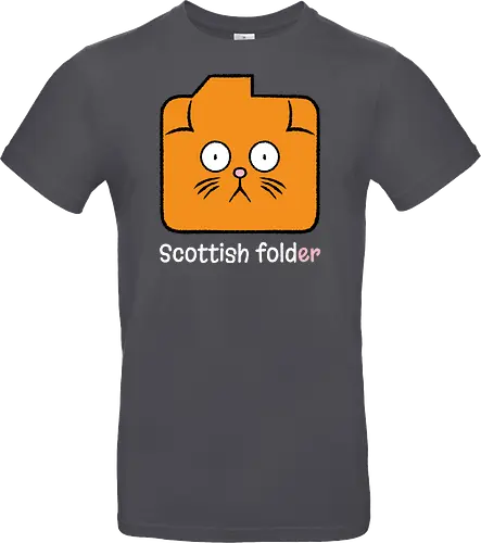 Scottish Folder - Cat, Cats, Folder, Scottish Fold - Standard T-Shirt
