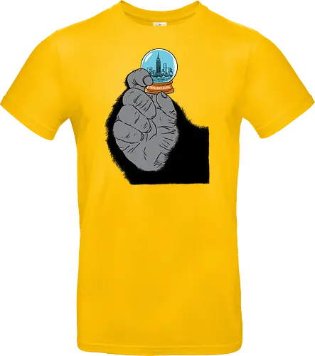 Souvenir - Movie, Kaiju, Empire State Building, Glass ball - Standard T-Shirt