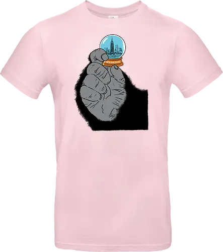 Souvenir - Movie, Kaiju, Empire State Building, Glass ball - Standard T-Shirt