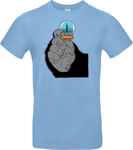 Souvenir - Movie, Kaiju, Empire State Building, Glass ball - Standard T-Shirt