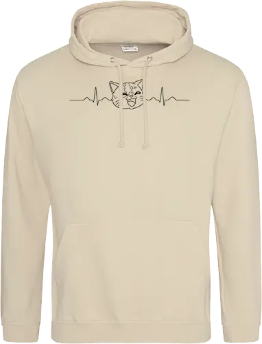 EKG Smilow - Smilow, Twitch, Streamer, Katze, Chaos, Liebe, Herz - Standard Hoodie