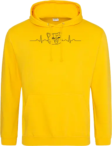 EKG Smilow - Smilow, Twitch, Streamer, Katze, Chaos, Liebe, Herz - Standard Hoodie