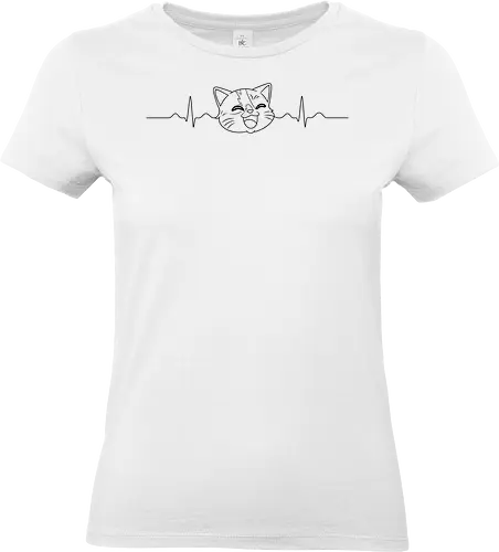 EKG Smilow - Smilow, Twitch, Streamer, Katze, Chaos, Liebe, Herz - Standard T-Shirt (Frauen)