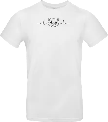 EKG Wolims - Smilow, Twitch, Streamer, Katze, Chaos, Liebe, Herz - Standard T-Shirt