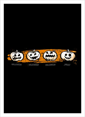 Hallo-ween - Kunstdruck