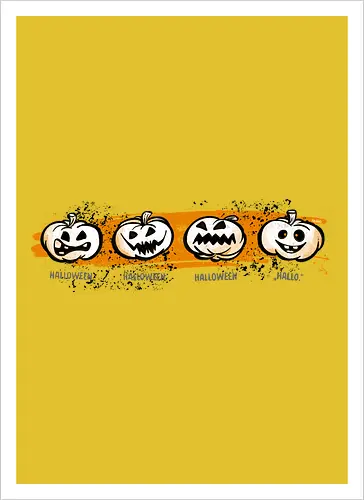 Hallo-ween - Kunstdruck