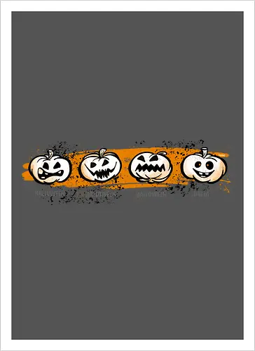 Hallo-ween - Kunstdruck