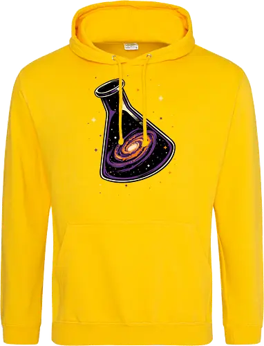 Galaxy Science Flask - Galaxy, Space, Astronaut, Astronomer, Astrophysicist, Astronomy, Science, Science Is Magic, Black Hole, Solar System, Stem, Solar, Steam, Research, Physicist, Physics, Technology, Engineer, Engineering, Studying, Study, Scientist, Science, Scientific, Scientists - Standard Hoodie