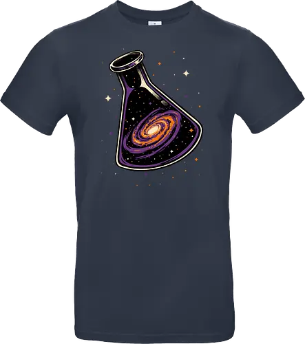 Galaxy Science Flask - Galaxy, Space, Astronaut, Astronomer, Astrophysicist, Astronomy, Science, Science Is Magic, Black Hole, Solar System, Stem, Solar, Steam, Research, Physicist, Physics, Technology, Engineer, Engineering, Studying, Study, Scientist, Science, Scientific, Scientists - Standard T-Shirt