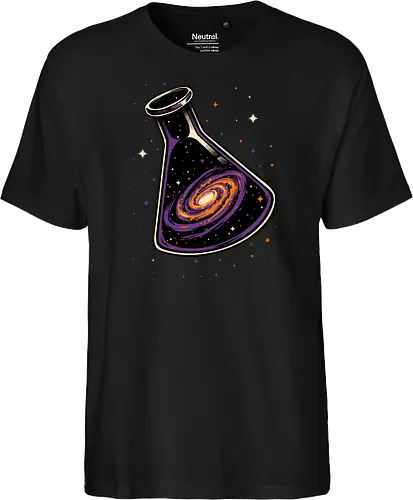 Galaxy Science Flask - Galaxy, Space, Astronaut, Astronomer, Astrophysicist, Astronomy, Science, Science Is Magic, Black Hole, Solar System, Stem, Solar, Steam, Research, Physicist, Physics, Technology, Engineer, Engineering, Studying, Study, Scientist, Science, Scientific, Scientists - Fairtrade T-Shirt