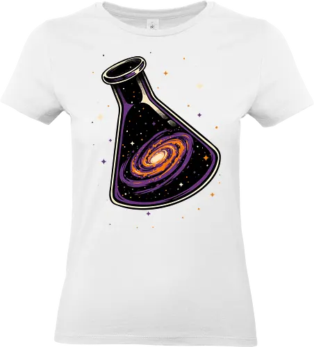 Galaxy Science Flask - Galaxy, Space, Astronaut, Astronomer, Astrophysicist, Astronomy, Science, Science Is Magic, Black Hole, Solar System, Stem, Solar, Steam, Research, Physicist, Physics, Technology, Engineer, Engineering, Studying, Study, Scientist, Science, Scientific, Scientists - Standard T-Shirt (Frauen)