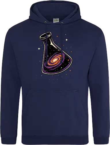 Galaxy Science Flask - Galaxy, Space, Astronaut, Astronomer, Astrophysicist, Astronomy, Science, Science Is Magic, Black Hole, Solar System, Stem, Solar, Steam, Research, Physicist, Physics, Technology, Engineer, Engineering, Studying, Study, Scientist, Science, Scientific, Scientists - Standard Hoodie