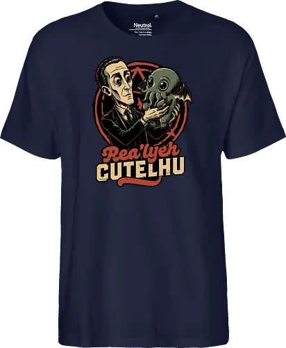Lovecraft Baby Cthulhu - Dark Fantasy, Dark, Fantasy, Adventure, Ritual, Dark Ritual, Fun, Funny, Cool, Cute, Awesome, Adorable, Baby, Cat, Cosmic, Cosmic Horror, Horror, Classic Horror, Book, Books, Cute Animals, Cute Creepy, Cute Animal, Creepy, Spooky, Spooky Season, Scary, Scary Cute, Scary Art, Scary Monster, Cute Pets, Hp Lovecraft, Lovecraftian, Lovecraft, H.p. Lovecraft, H P Lovecraft, Cthulhu, Call Of Cthulhu, Cthulhu Mythos, Rlyeh, Little - Fairtrade T-Shirt