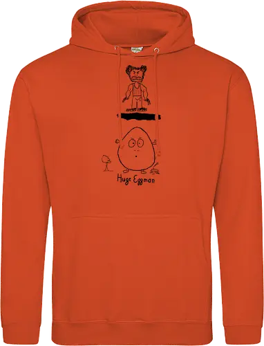 Huge Eggman - albern, Film, Superhero - Standard Hoodie