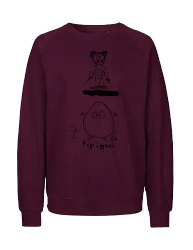 Huge Eggman - albern, Film, Superhero - Fairtrade Sweatshirt