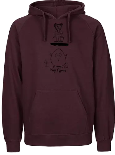 Huge Eggman - albern, Film, Superhero - Fairtrade Hoodie