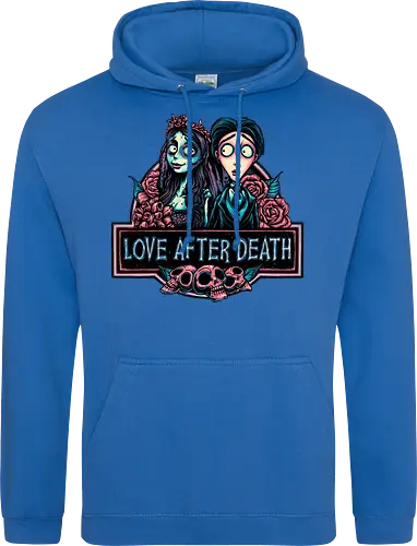 Love after Death - Love, Horror, Halloween, Lovers, death, animation, family, fantasy, movie - Standard Hoodie