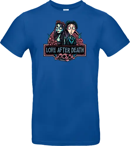 Love after Death - Love, Horror, Halloween, Lovers, death, animation, family, fantasy, movie - Standard T-Shirt