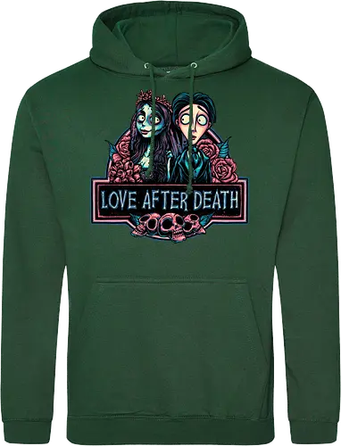 Love after Death - Love, Horror, Halloween, Lovers, death, animation, family, fantasy, movie - Standard Hoodie