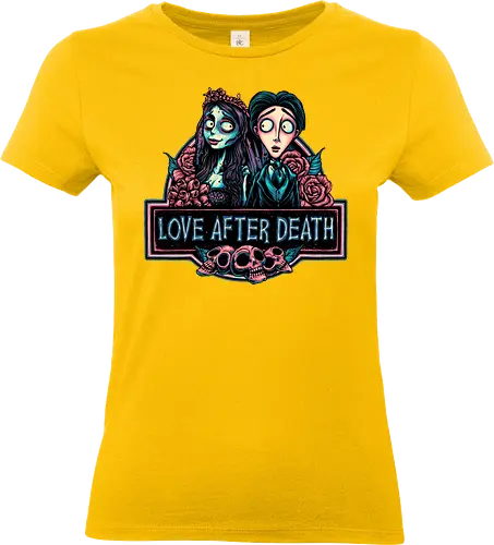 Love after Death - Love, Horror, Halloween, Lovers, death, animation, family, fantasy, movie - Standard T-Shirt (Frauen)