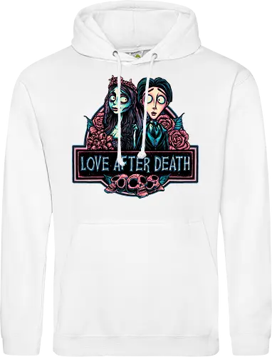 Love after Death - Love, Horror, Halloween, Lovers, death, animation, family, fantasy, movie - Standard Hoodie