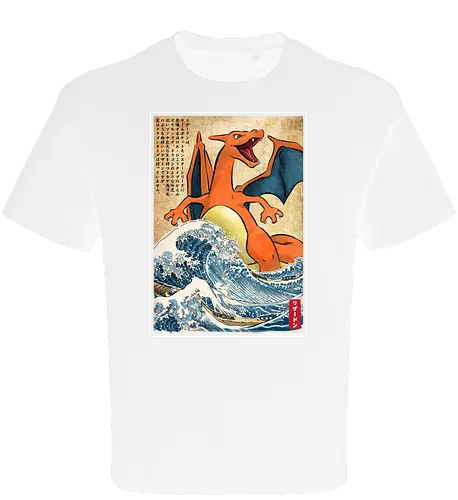 Fire and Flying in Japan - Oversize T-Shirt