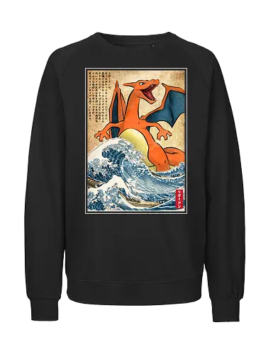 Fire and Flying in Japan - Fairtrade Sweatshirt