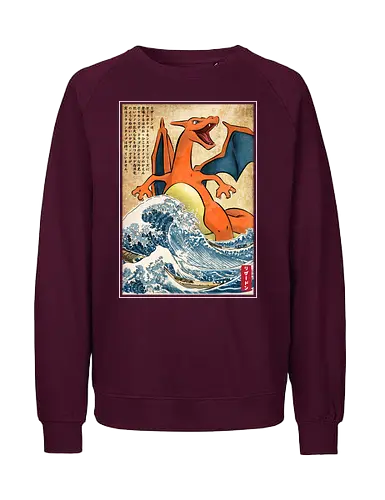 Fire and Flying in Japan - Fairtrade Sweatshirt