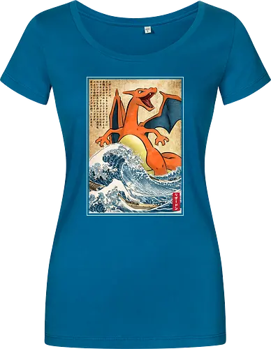 Fire and Flying in Japan - Damen T-Shirt