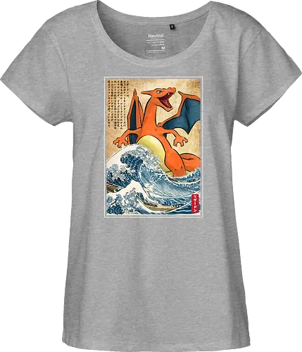 Fire and Flying in Japan - Fairtrade Girl Shirt