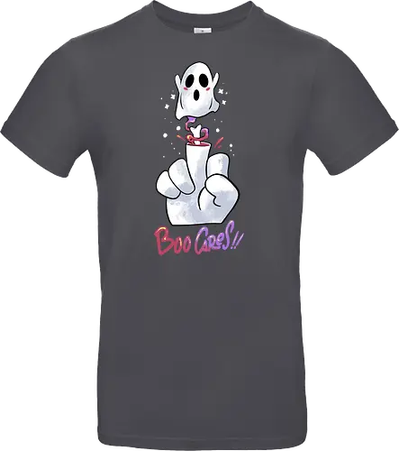 finger of fright  - halloween, pumpkin, scary, creepy, comedy, horror, boo, funny, ghost, trickortreat, cute, beautiful, spooky, happy, ghost, colorful - Standard T-Shirt