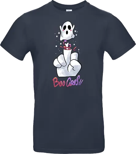 finger of fright  - halloween, pumpkin, scary, creepy, comedy, horror, boo, funny, ghost, trickortreat, cute, beautiful, spooky, happy, ghost, colorful - Standard T-Shirt