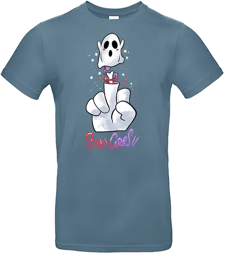 finger of fright  - halloween, pumpkin, scary, creepy, comedy, horror, boo, funny, ghost, trickortreat, cute, beautiful, spooky, happy, ghost, colorful - Standard T-Shirt