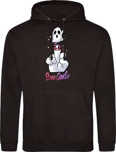 finger of fright  - halloween, pumpkin, scary, creepy, comedy, horror, boo, funny, ghost, trickortreat, cute, beautiful, spooky, happy, ghost, colorful - Standard Hoodie