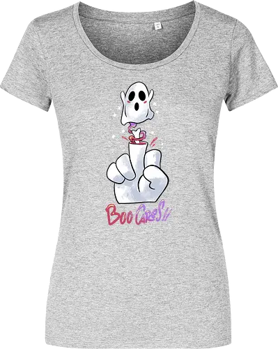 finger of fright  - halloween, pumpkin, scary, creepy, comedy, horror, boo, funny, ghost, trickortreat, cute, beautiful, spooky, happy, ghost, colorful - Damen T-Shirt