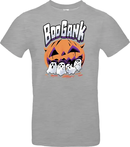 boo gank - halloween, pumpkin, scary, creepy, comedy, horror, boo, funny, ghost, trickortreat, cute, beautiful, spooky, happy, ghost, colorful - Standard T-Shirt