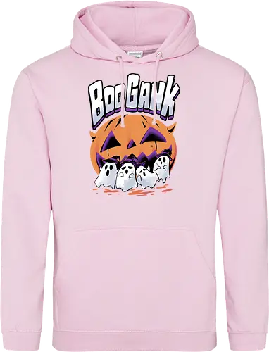 boo gank - halloween, pumpkin, scary, creepy, comedy, horror, boo, funny, ghost, trickortreat, cute, beautiful, spooky, happy, ghost, colorful - Standard Hoodie