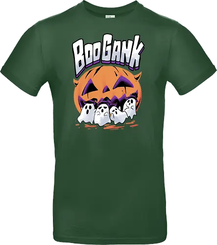 boo gank - halloween, pumpkin, scary, creepy, comedy, horror, boo, funny, ghost, trickortreat, cute, beautiful, spooky, happy, ghost, colorful - Standard T-Shirt